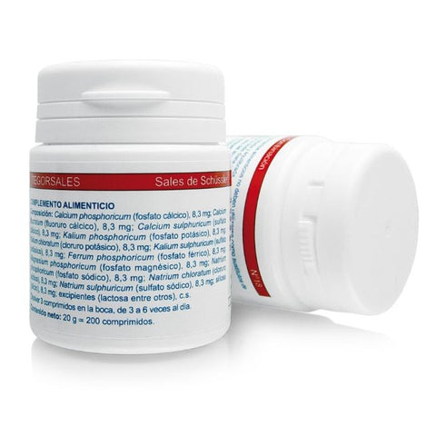 Comprar online TEGORSALES 18 BIOCOMBINACION  200 COMPRIMIDOS de TEGOR. Imagen 1