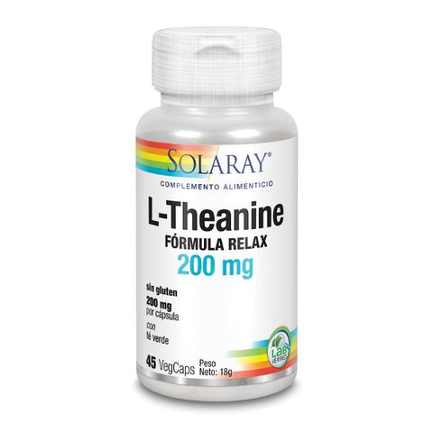 Comprar online THEANINE 200 mg 30 COMP SUBLINGUALES de SOLARAY. Imagen 1