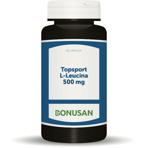 Comprar online TOPSPORT L-LEUCINA 500 MG 60 Vcaps de BONUSAN. Imagen 1