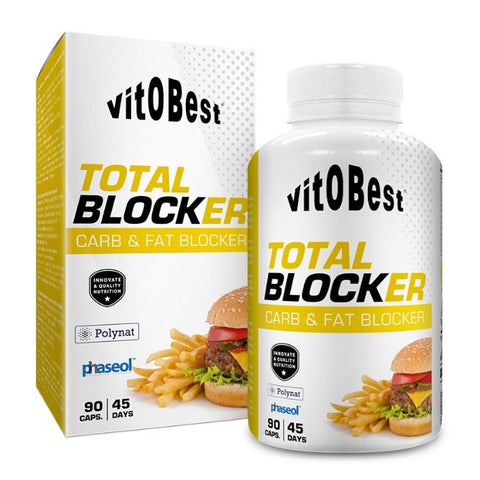 Comprar online TOTAL BLOCKER CARB & FAT 90 CAPSULAS de VIT.O.BEST. Imagen 1