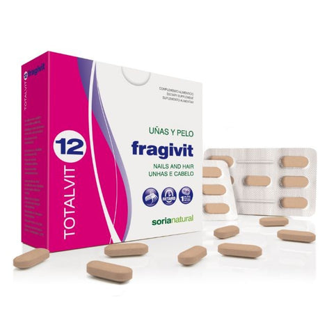 Comprar online TOTALVIT 12 FRAGIVIT 1095 mg 28 Comp de SORIA. Imagen 1