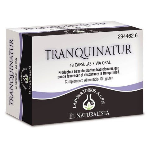 Comprar online TRANQUINATUR 48 Caps 375 mg de EL NATURALISTA. Imagen 1