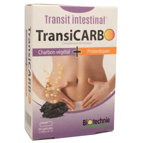 Comprar online TRANSICARBO 30 CAPS. de BIOTECHNIE. Imagen 1