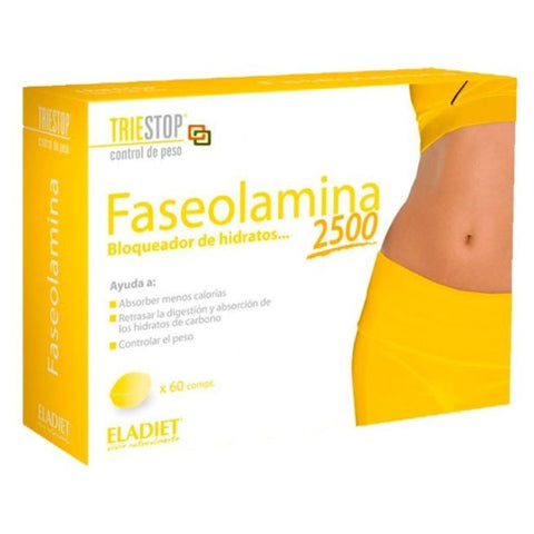 Comprar online TRIESTOP FASEOLAMINA 2500 (BLOQ HIDRATOS) 60 Comp de ELADIET. Imagen 1