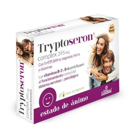 Comprar online TRYPTOSERON 395 mg 30 Vcaps BLISTER de NATURE ESSENTIAL. Imagen 1