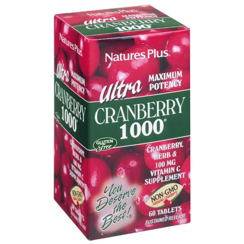 Comprar online ULTRA CRANBERRY 60 Comp de NATURES PLUS. Imagen 1