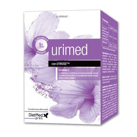 Comprar online URIMED ROSE 30 Caps de DIETMED. Imagen 1