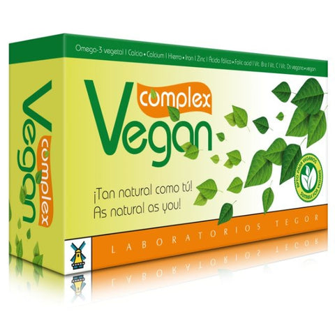 Comprar online VEGAN COMPLEX 60 CAPSULAS de TEGOR. Imagen 1