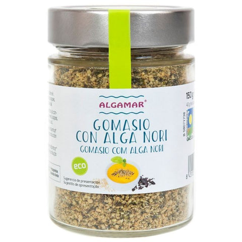 Comprar online GOMASIO CON ALGA NORI 150 G ECO de ALGAMAR. Imagen 1