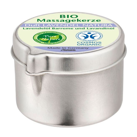 Comprar online VELA DE MASAJE BIO DE LAVANDA DE LA PROVENCE 50 ml de STUWA. Imagen 1