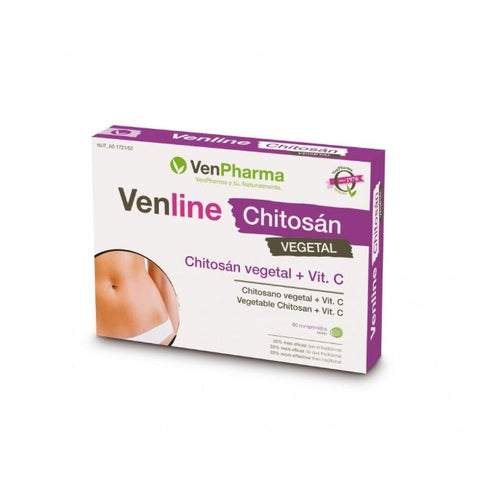 Comprar online VENLINE VENPHARMA CHITOSAN VEGETAL 60 Comp de VENPHARMA. Imagen 1
