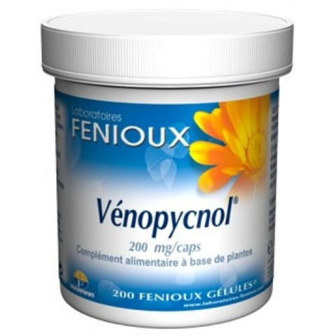 Comprar online VENOPYCNOL 200 mg 200 Caps de FENIOUX. Imagen 1