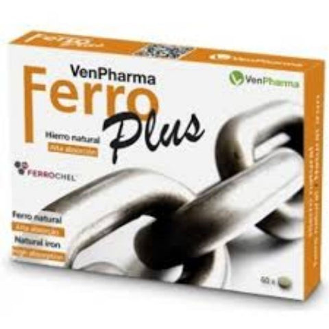 Comprar online VENPHARMA FERRO PLUS 60 Comp de VENPHARMA. Imagen 1