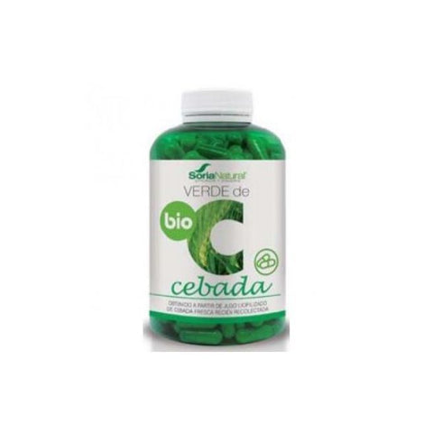 Comprar online VERDE CEBADA 500 mg 240 Caps de SORIA. Imagen 1