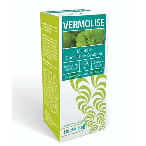 Comprar online VERMOLISE SOLUCION ORAL 250 ml de DIETMED. Imagen 1