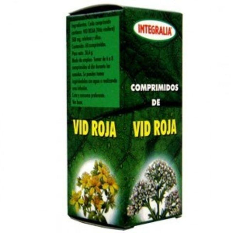 Comprar online VID ROJA 60 Comp 500 mg de INTEGRALIA. Imagen 1