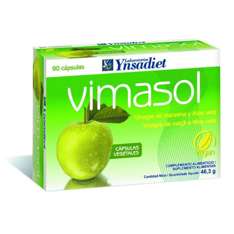Comprar online VIMASOL VINAGRE MANZANA 90 Caps de YNSADIET. Imagen 1