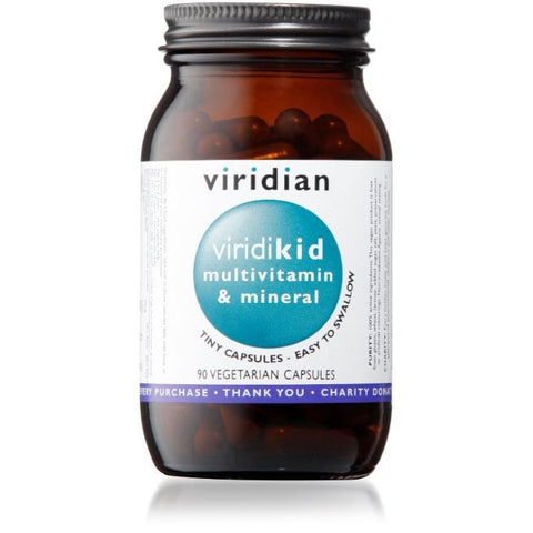 Comprar online VIRIDIKID MULIVIT Y MINERALES MINI 90 Vcaps de VIRIDIAN. Imagen 1