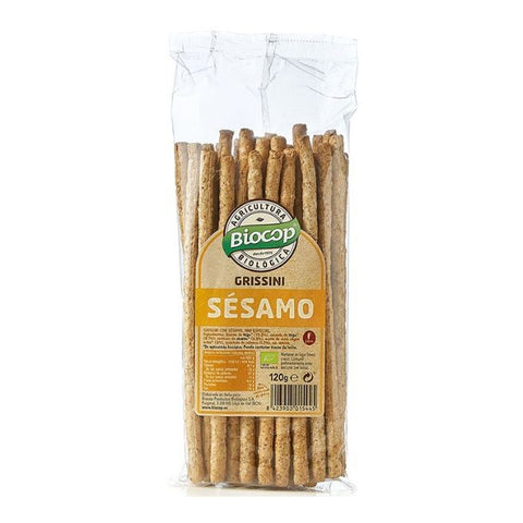 Comprar online GRISSINI SESAMO BIOCOP 120 G de BIOCOP. Imagen 1