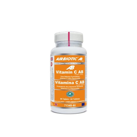 Comprar online VIT C AB COMPLEX 1000 mg Lib Sostenida Bioflavonoi de AIRBIOTIC. Imagen 1