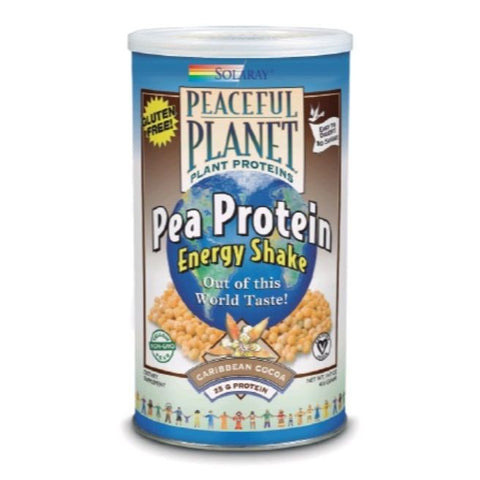 Comprar online GUISANTE PROTEINA CHOCO 400 gr de SOLARAY. Imagen 1