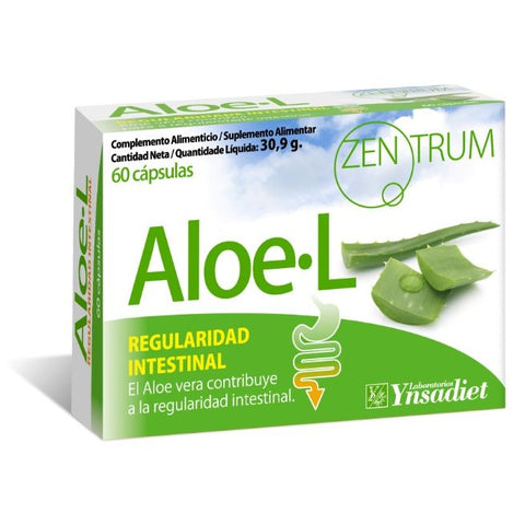 Comprar online ZENTRUM ALOE L 60 Caps de YNSADIET. Imagen 1