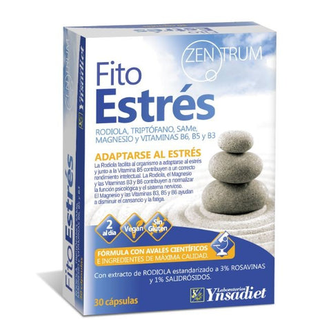 Comprar online ZENTRUM FITO ESTRES 30 Caps de YNSADIET. Imagen 1