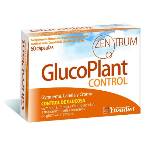Comprar online ZENTRUM GLUCOPLANT CONTROL AZUCAR 60 Caps de YNSADIET. Imagen 1