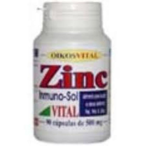 Comprar online ZINC-VITAL-PLUS 500 mg 90 Caps. de OIKOS. Imagen 1