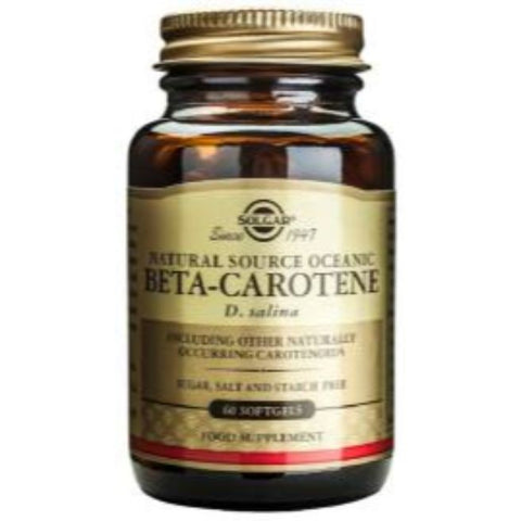 Comprar online BETA CAROTENO 100% 7 mg 180 Caps de SOLGAR. Imagen 1