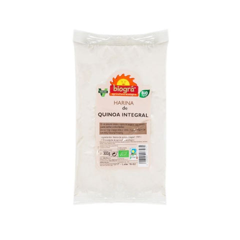 Comprar online HARINA DE QUINOA INTEGRAL 300G BIOGRA BIO de BIOGRÁ (SORRIBAS). Imagen 1