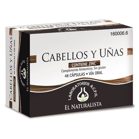Comprar online CABELLO Y UÑAS EL NATURALISTA 48 Caps de EL NATURALISTA. Imagen 1