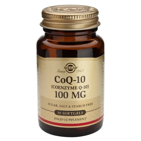 Comprar online COENZIMA Q-10 100 mg 30 Perlas de SOLGAR. Imagen 1