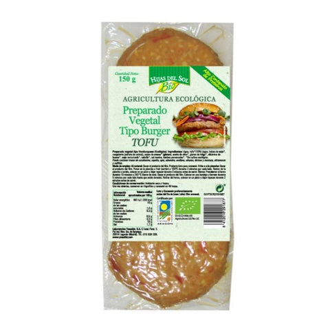 Comprar online HAMBURG VEGETAL BIO TOFU 150gr de YNSADIET. Imagen 1