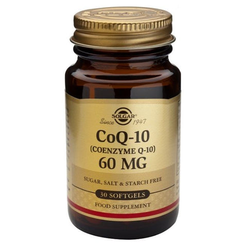 Comprar online COENZIMA Q10 60 mg 30 Perlas de SOLGAR. Imagen 1
