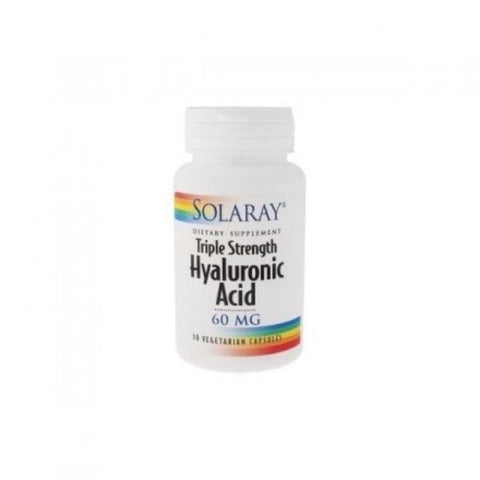 Comprar online HYALURONIC ACID 60 mg 30 Vcaps de SOLARAY. Imagen 1