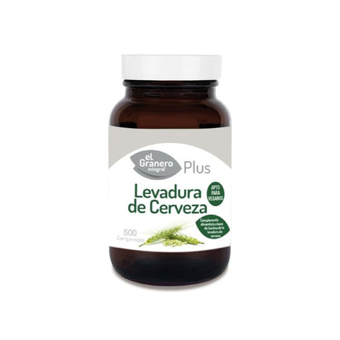 Comprar online LEVADURA CERVEZ 500 Comp 400mg de GRANERO SUPLEMENTOS. Imagen 1