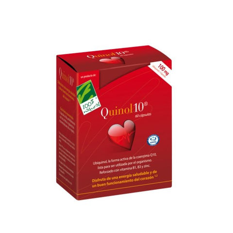 Comprar online QUINOL 10 60 Cap de CIEN X CIEN NATURAL. Imagen 1
