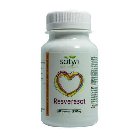 Comprar online RESVERASOT 510 mg. 60 Caps de SOTYA BESLAN. Imagen 1