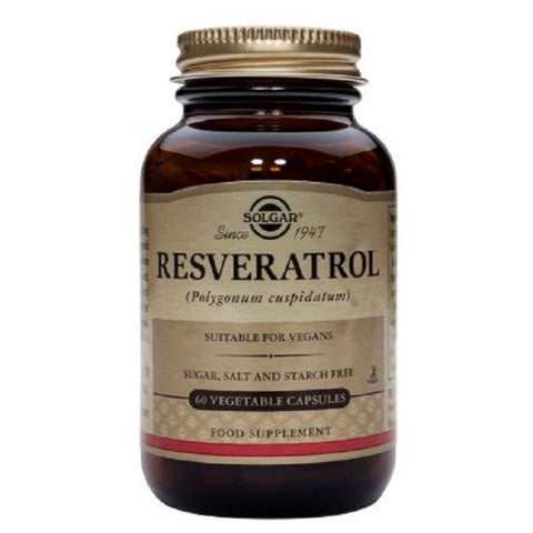 Comprar online RESVERATROL 60 Vcaps de SOLGAR. Imagen 1