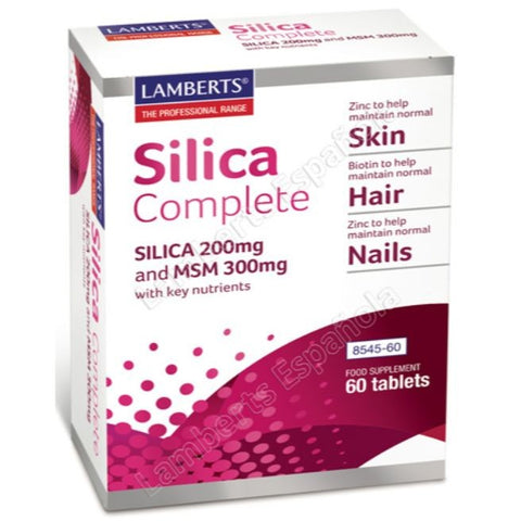 Comprar online SILICA COMPLETE (CABELLO, PIEL Y UÑAS) 60 de LAMBERTS. Imagen 1