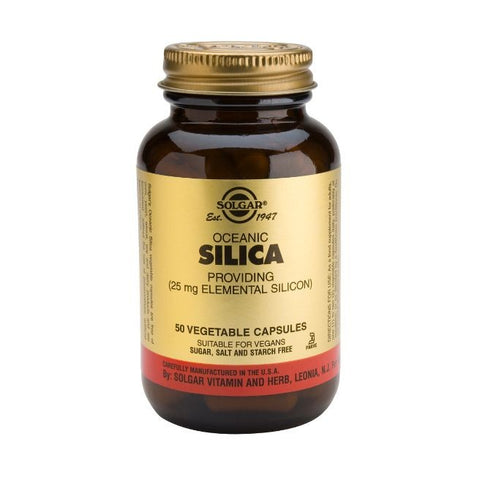 Comprar online SILICE OCEANICO 25 mg 50 Vcaps de SOLGAR. Imagen 1