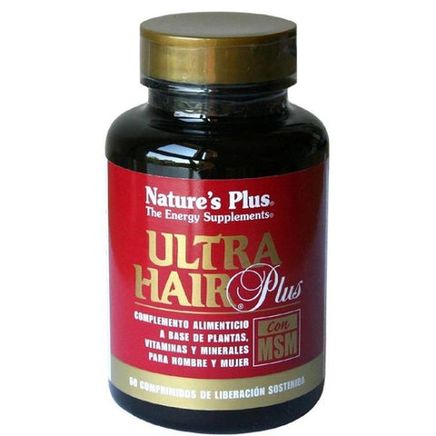 Comprar online ULTRA HAIR PLUS CON MSM 60 Comp de NATURES PLUS. Imagen 1