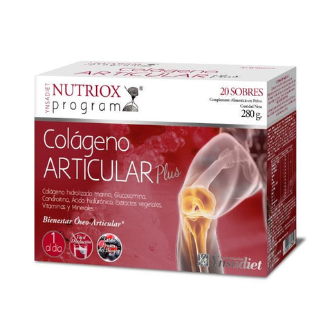 Comprar online ARTICULAR PLUS COLAGENO 20 Sobres NUTRIOX de YNSADIET. Imagen 1