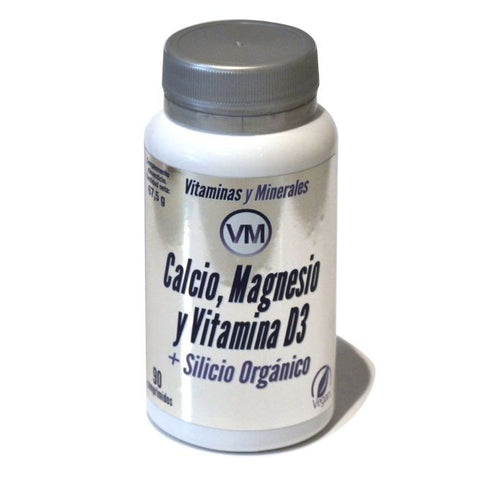 Comprar online CALCIO MAGNESIO VTD3 +SILICIO ORG 90 COMP de YNSADIET. Imagen 1