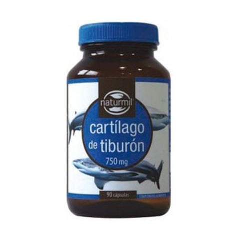 Comprar online CARTILAGO DE TIBURON 750 90 Caps de NATURMIL. Imagen 1