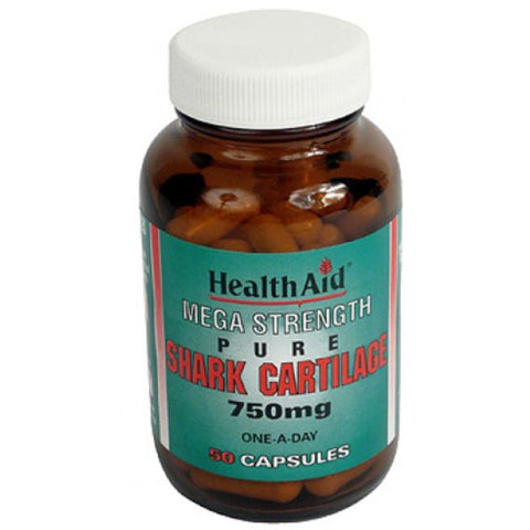 Comprar online CARTILAGO DE TIBURON 750 mg 50 Caps de HEALTH AID. Imagen 1