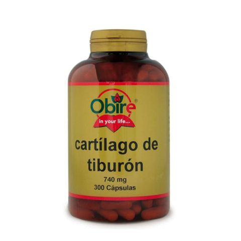 Comprar online CARTILAGO TIBURON 740 mg 300 Caps de OBIRE. Imagen 1