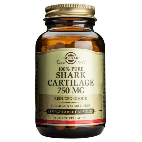 Comprar online CARTILAGO TIBURON 750 mg 180 Vcaps de SOLGAR. Imagen 1