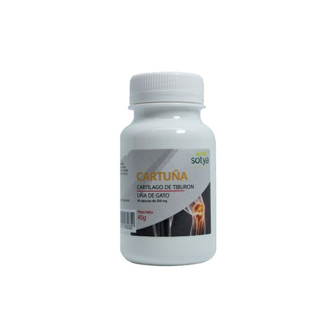 Comprar online CARTUÑA 90 Caps ( CARTILAGO DE TIBUR + UÑA DE GATO de SOTYA BESLAN. Imagen 1